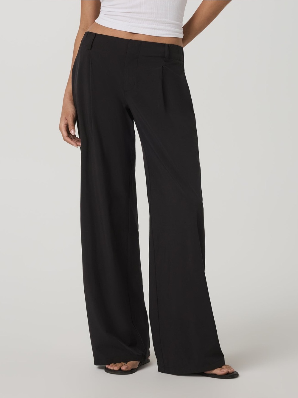 VUORI Wide Leg Trousers - Black - XXL - NWT